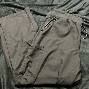 XL med couture black scrub pant
